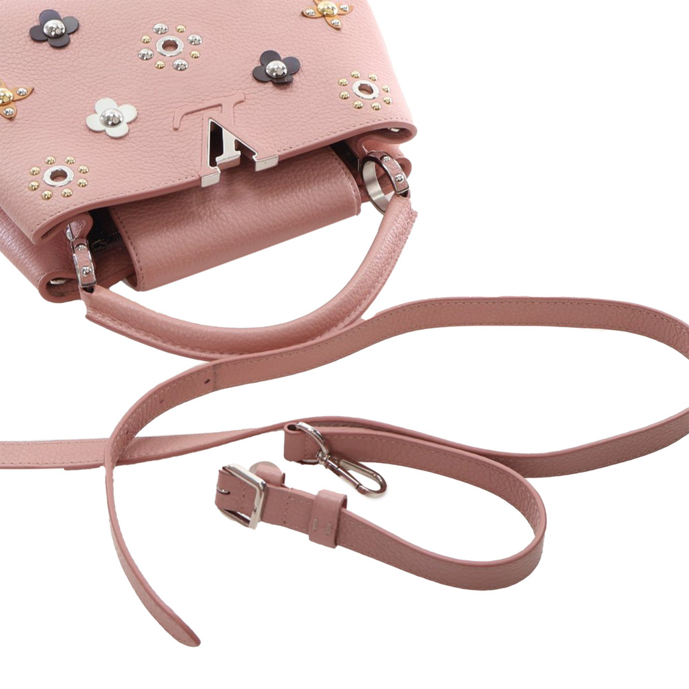 Pre-Loved Louis Vuitton Taurillon Mechanical Flowers Capucines BB - Picture 10 of 10